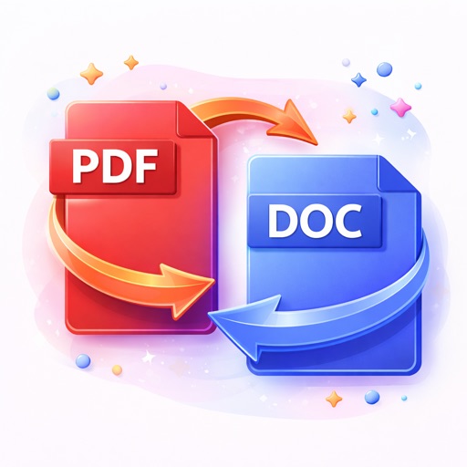 PDF to Word Converter & Docx app icon
